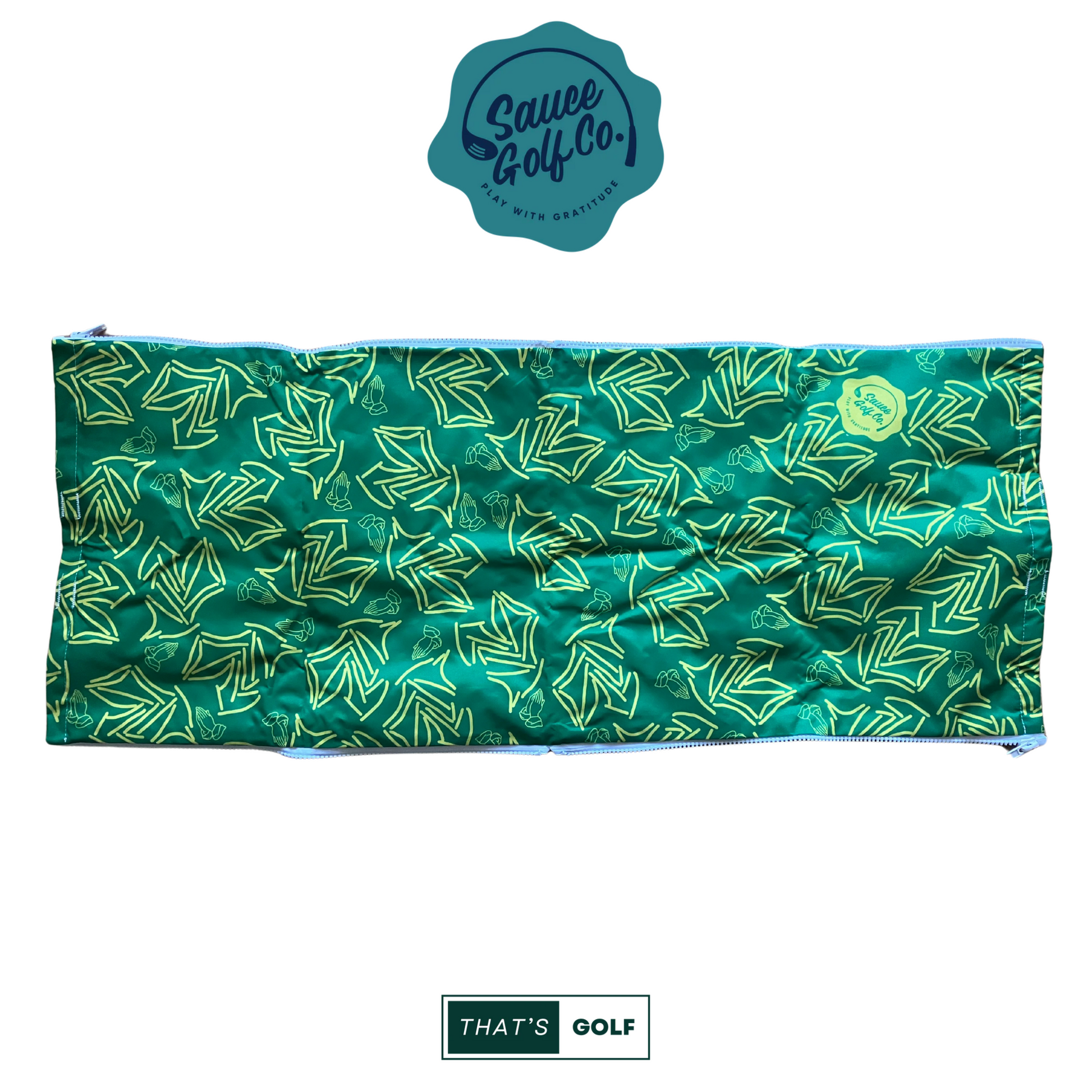 Sauce Golf Co. Multi-Purpose Zip Golf Towel