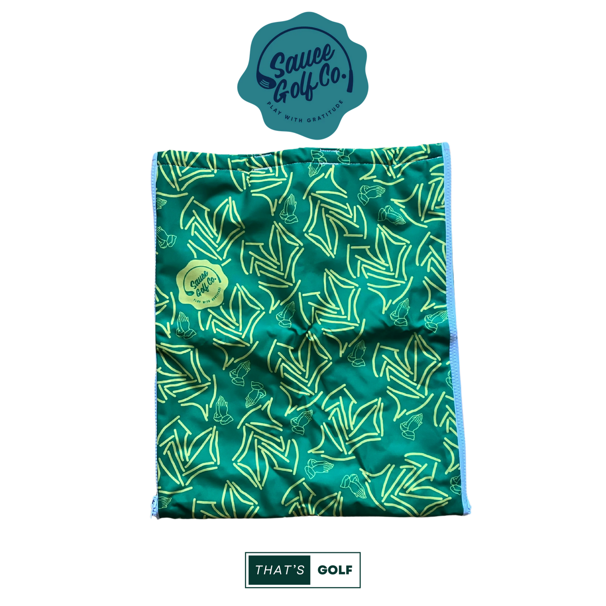 Sauce Golf Co. Multi-Purpose Zip Golf Towel