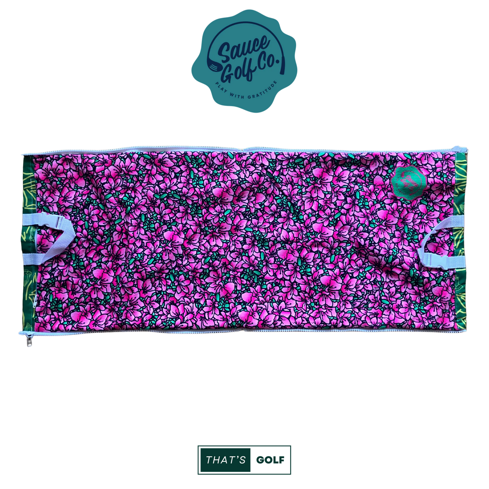 Sauce Golf Co. Multi-Purpose Zip Golf Towel
