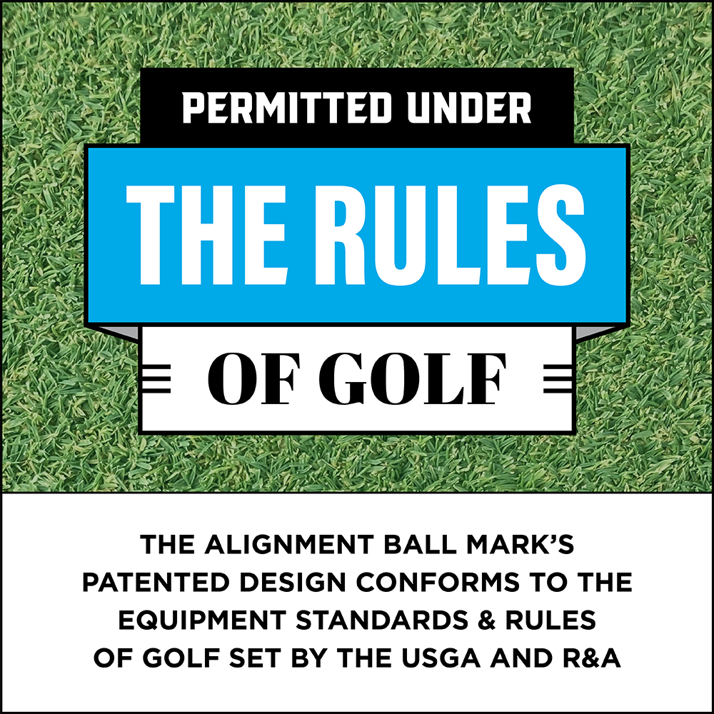 2 x Putting Alignment Tool and Golf Ball Marker Bundle