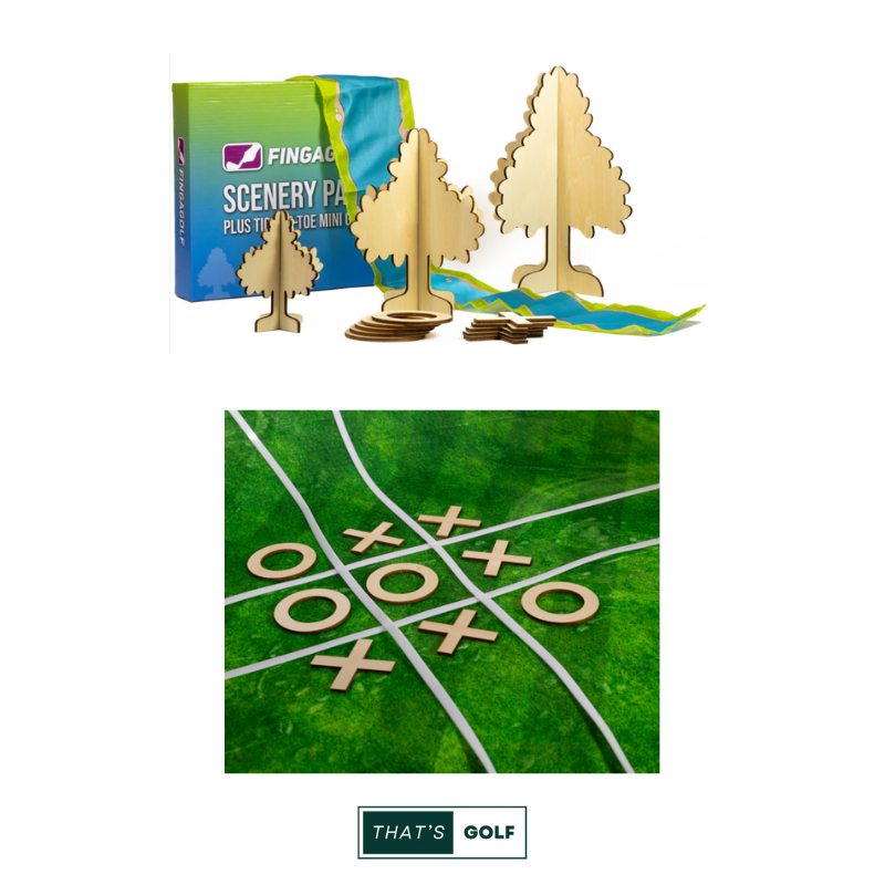 Finga Golf Scenery Pack & Tic Tac Toe