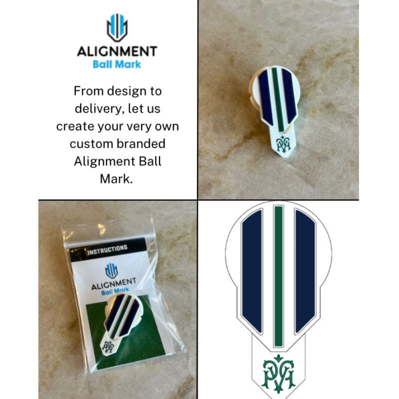 Custom Branded Alignment Ball Mark