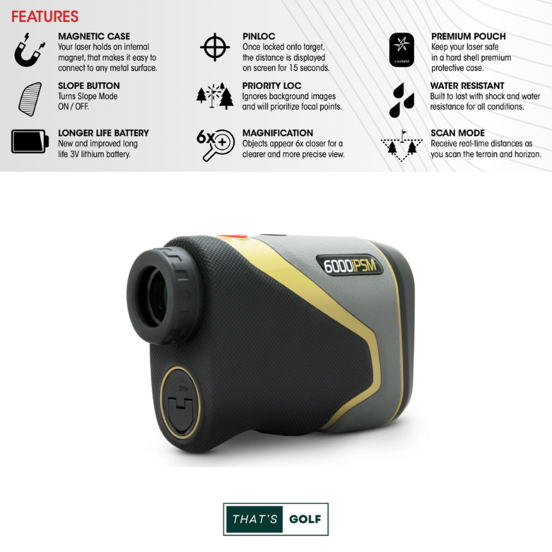 MGI Sureshot PINLOC 6000iPSM Laser Rangefinder